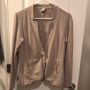 Lilla P Tan Cotton Blazer-last chance! $5